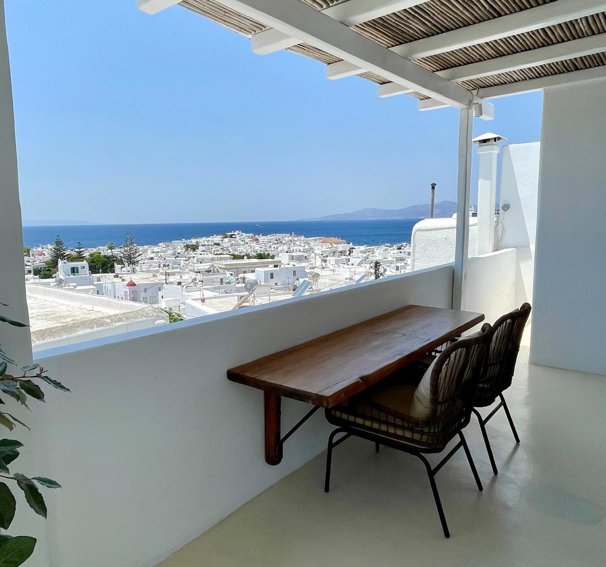 Mykonian Starling - Town N' Sunset View Apartment Mykonos Town Exterior foto